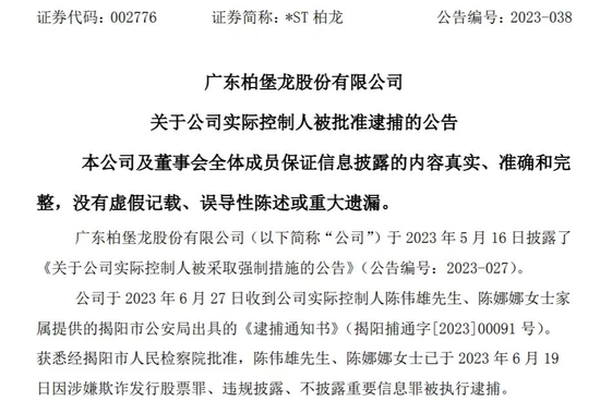 广东柏堡龙收检察院起诉书，涉及欺诈发行股票罪、违规披露、不披露重要信息罪  第8张