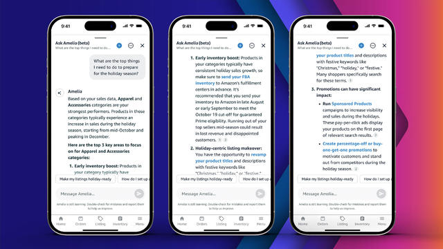 亚马逊发力电商AI，推出第三方卖家助手Amelia  第1张