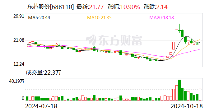 东芯股份：控股股东拟2亿元至2.4亿元增持公司股份  第1张