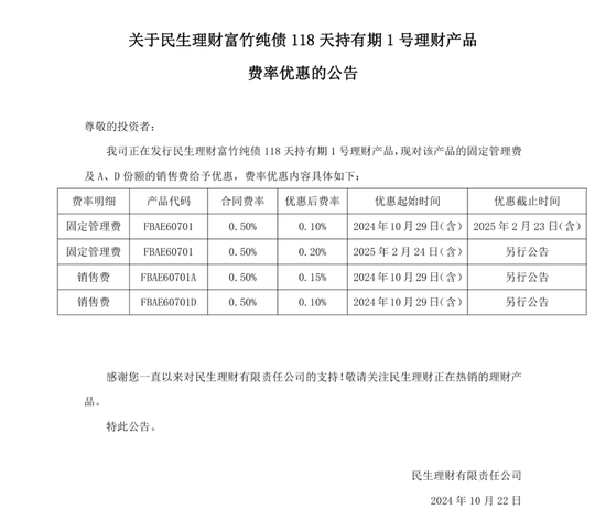 低至0%！银行理财公司掀起了新一轮“降费潮”  第1张