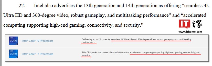 英特尔因第 13/14 代酷睿处理器不稳定问题，在美国被消费者起诉  第3张