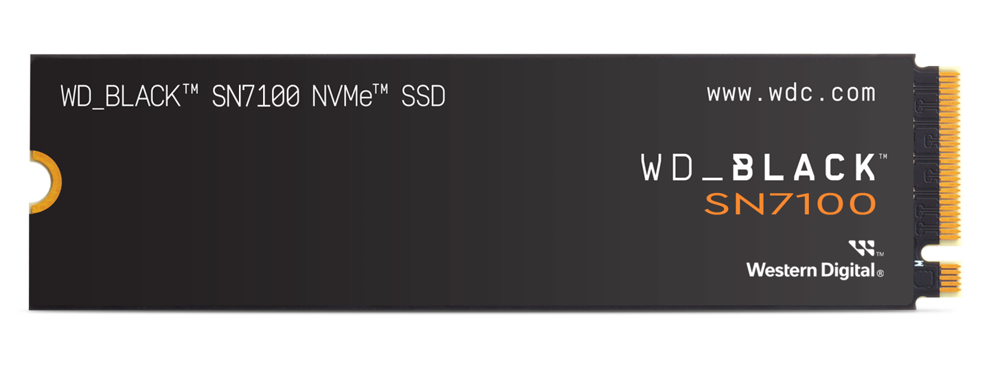 西部数据推出 DRAM-less 方案 PCIe 4.0×4 固态硬盘 WD_BLACK SN7100